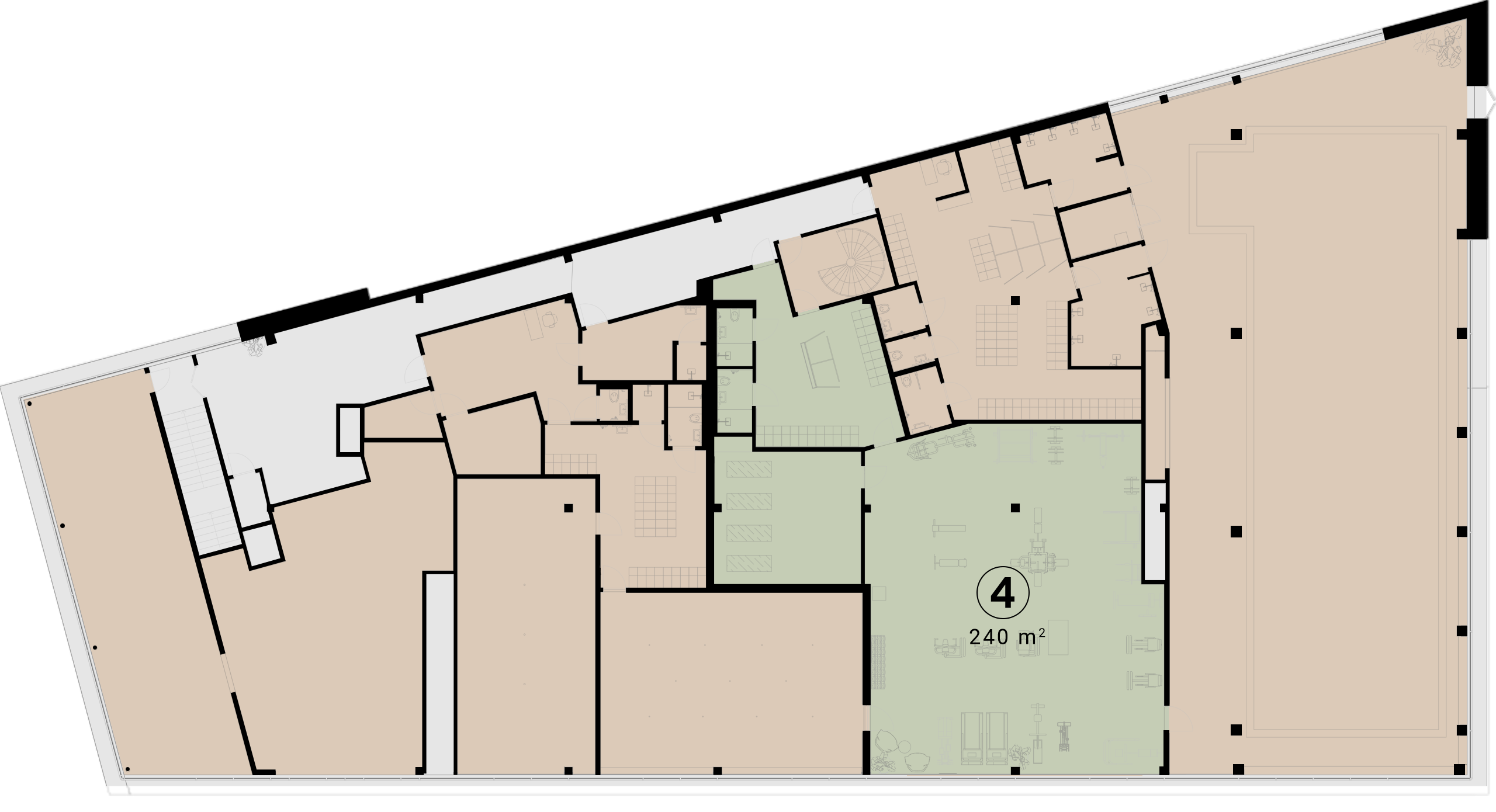 gym scheme second floor