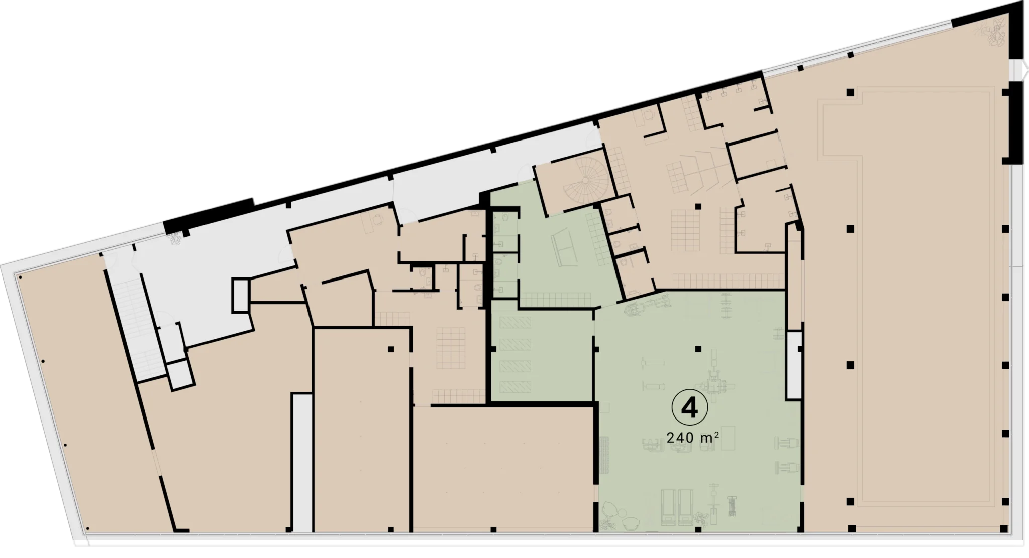 gym scheme second floor