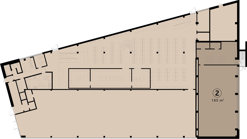 Dance studio scheme